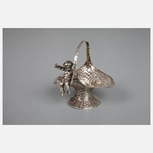 Vier Kleinteile Silber