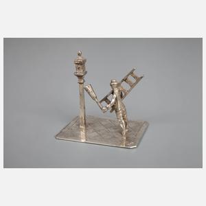 Vier Kleinteile Silber