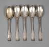 Silber fünf Suppenlöffel