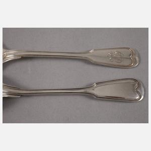 Konvolut Silberlöffel