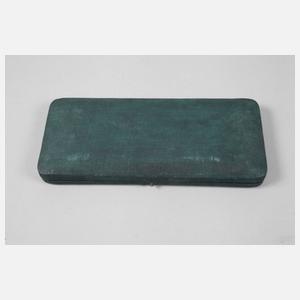 England paar Silberlöffel im Geschenketui