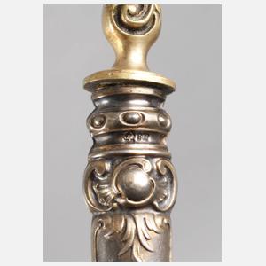 Silber Historismus-Vorlegebesteck