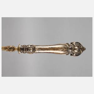 Silber Historismus-Vorlegebesteck