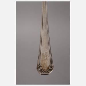 Großes Silberbesteck