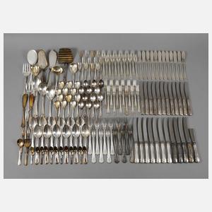 Großes Silberbesteck Bruckmann