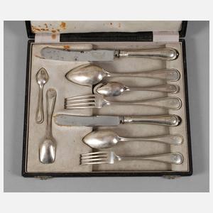 Silber Reisebesteck aus Adelsbesitz