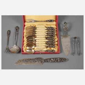 Konvolut Silberbesteck