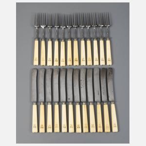 Speisebesteck aus Adelsbesitz