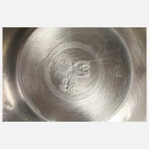 Gravierter sächsischer Walzenkrug