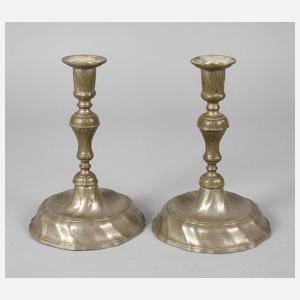 Paar barocke Kerzenleuchter