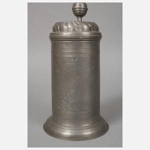 Zwei Walzenkrüge und eine "Egerländer Pitsche"