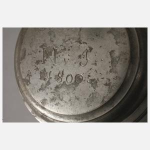 Zwei Walzenkrüge und eine "Egerländer Pitsche"