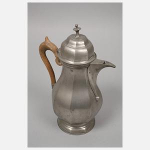 Drei Zinnkannen Biedermeier