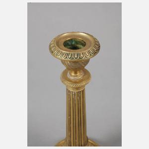 Paar Biedermeierleuchter