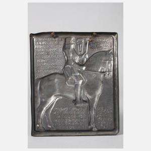 Daniel Greiner attr., Plakette 400 Jahre Wagner