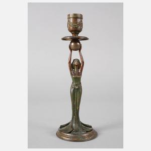 Francis Renaud, figürlicher Kerzenleuchter