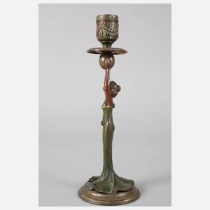 Francis Renaud, figürlicher Kerzenleuchter