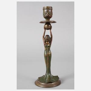 Francis Renaud, figürlicher Kerzenleuchter