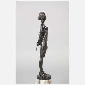 Bruno Zach, Dame mit Spazierstock