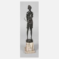 Bruno Zach, Dame mit Spazierstock111