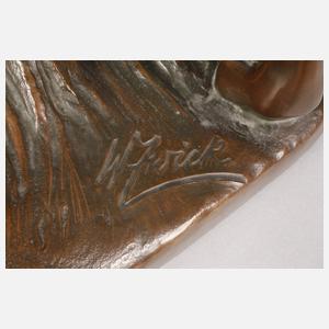 Wilhelm Zwick, witternder Jagdhund