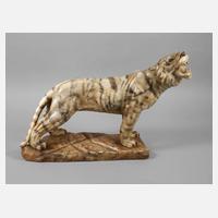 Großer brüllender Königstiger Alabaster111