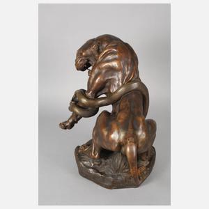 Thomas François Cartier, Kämpfender Löwe