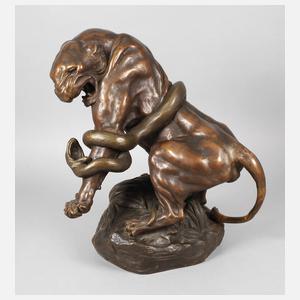 Thomas François Cartier, Kämpfender Löwe