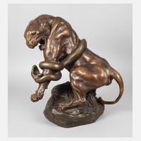 Thomas François Cartier, Kämpfender Löwe111