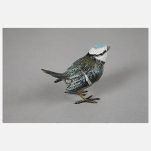 Wiener Bronze Blaumeise