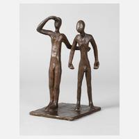 Oskar Höfinger attr., moderne Bronzegruppe111