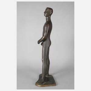 Alfred Thiele, großer stehender Herrenakt