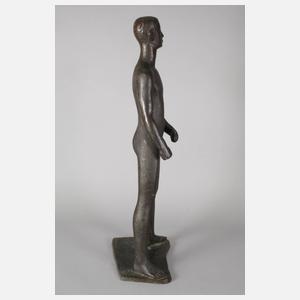 Alfred Thiele, großer stehender Herrenakt