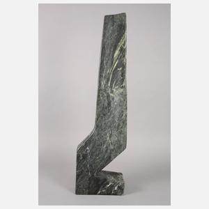 Abstrakte Marmorskulptur