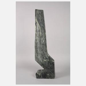 Abstrakte Marmorskulptur