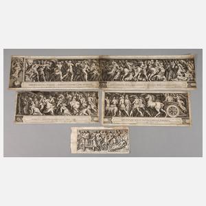 Cherubino Alberti, Römische Friese nach Polidoro da Caravaggio