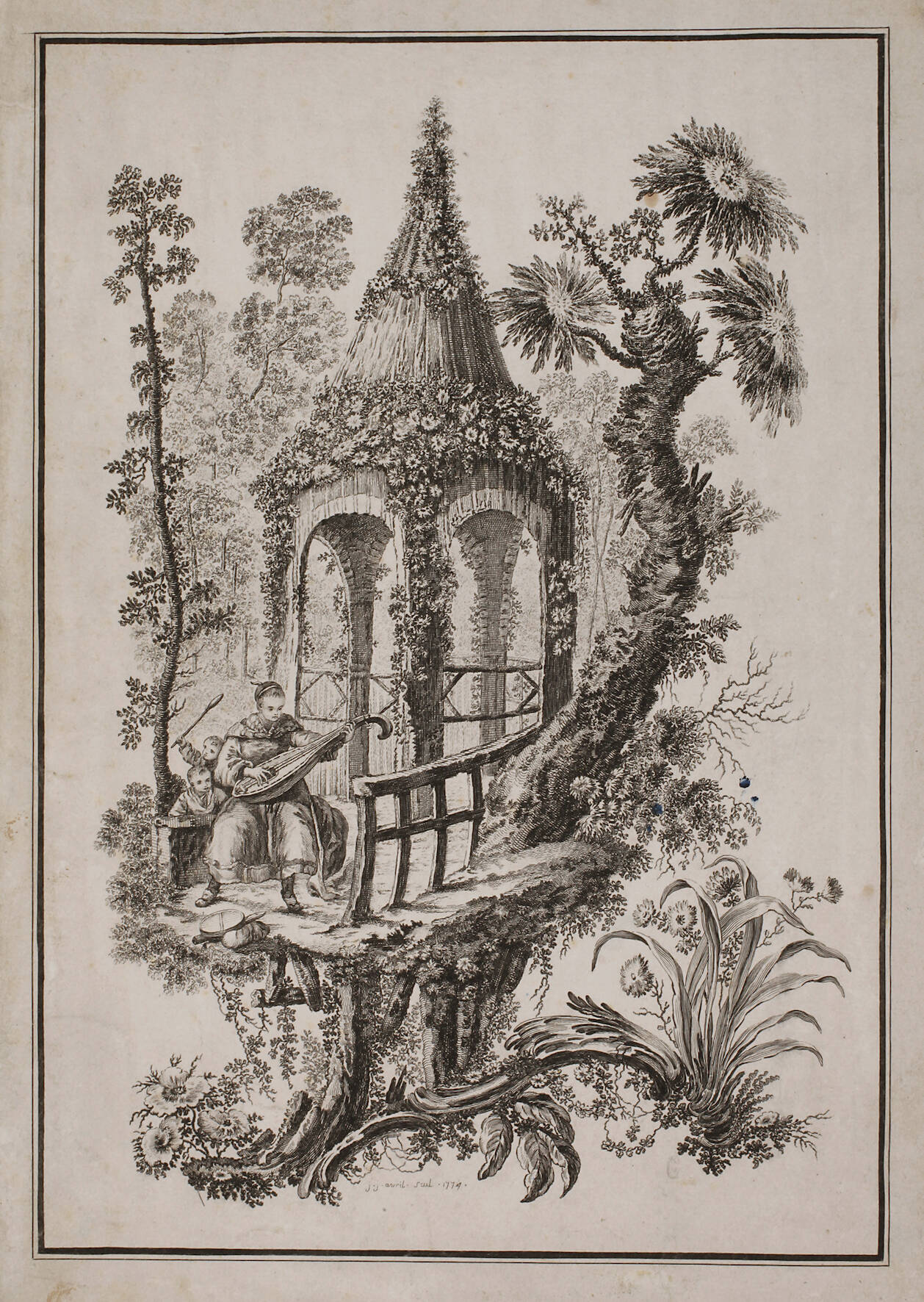 Jean Jacques Avril I, Chinoiserie
