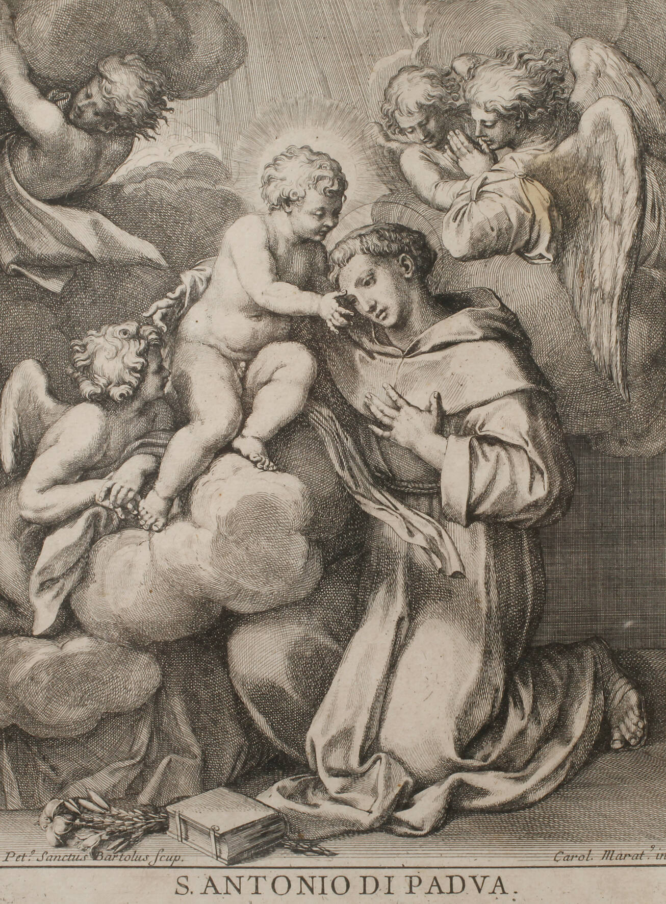 Pietro Santi Bartoli, Antonius von Padua