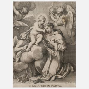 Pietro Santi Bartoli, Antonius von Padua