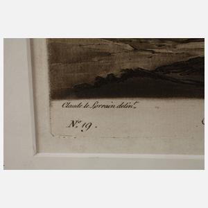 Richard Earlom, Drei Landschaftsdarstellungen