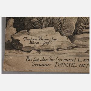 Jacques de Gheyn II, Daniel in der Löwengrube