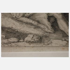 Jakob Matham, Jesus als guter Hirte