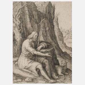 Jakob Matham, Jesus als guter Hirte