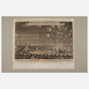 Matthäus Merian, Abriss des kaiserlichen Feuerwerks