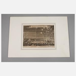 Matthäus Merian, Abriss des kaiserlichen Feuerwerks