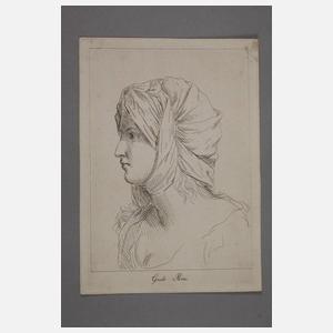 Guido Reni, attr., Frauenportrait