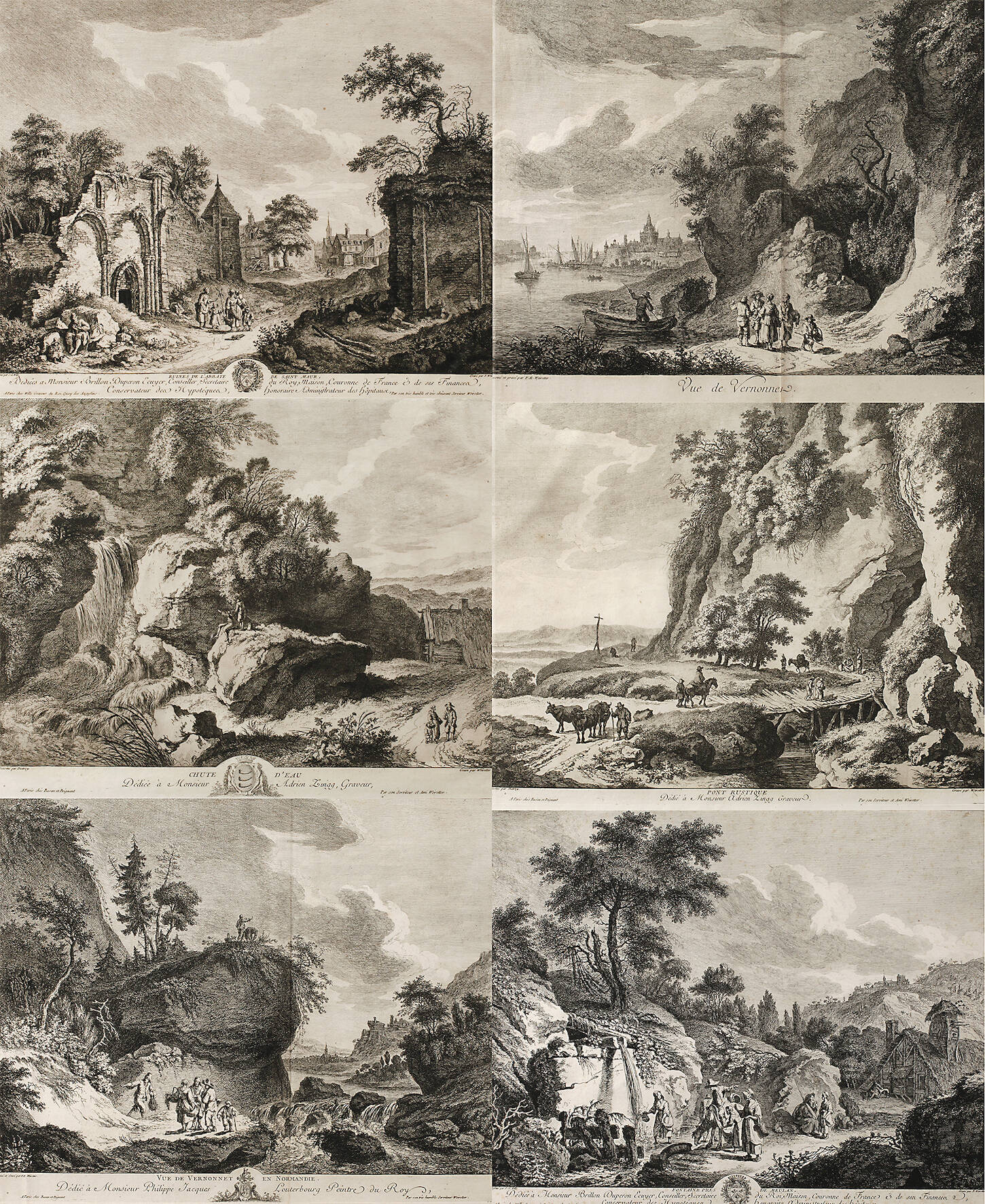 Franz Edmund Weirotter, Sammlung Kupferstiche