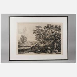 Jean Jacques de Boissieu, Flusslandschaft