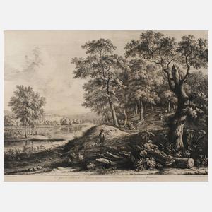 Jean Jacques de Boissieu, Flusslandschaft