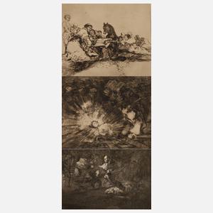 Francisco de Goya, Konvolut Radierungen